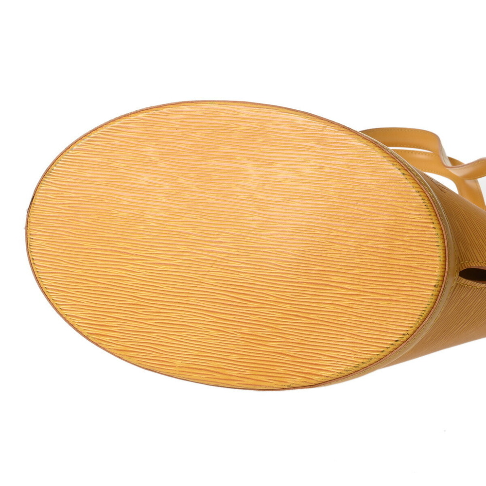 Louis Vuitton Leather Shopping Tassili Bag Yellow Jacques Shoulder Epi Saint - Picture 4 of 11